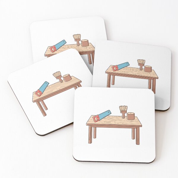 Item preview, wood countertop with saw and polish designed and sold by rasagamastore.