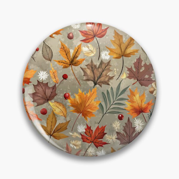 Item preview, Beautiful Fall Pattern Bold Colorful Leaves designed and sold by popanato.