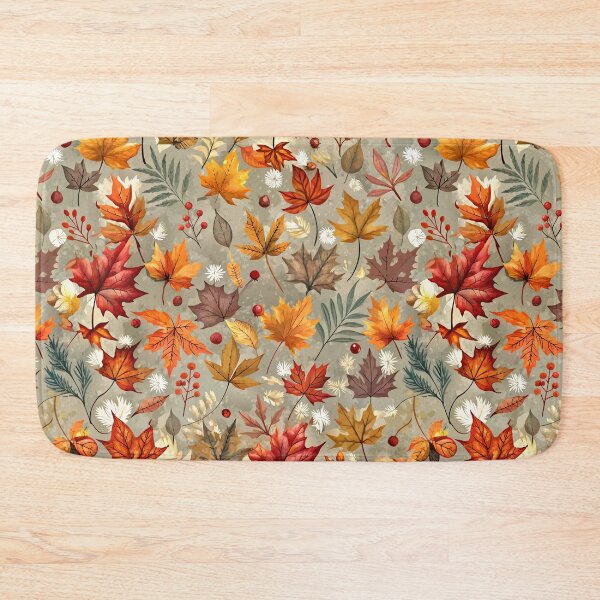 Item preview, Beautiful Fall Pattern Bold Colorful Leaves designed and sold by popanato.