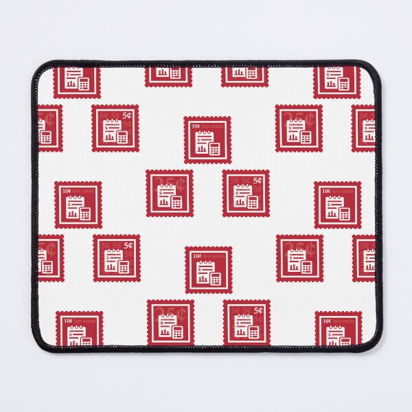 Item preview, Accounting | Cherry Red & White Stamps | College Finance Econ Major | Financial Business Graduate School Class | CPA Accountant Job | University Degree Minor | StampHeed 002 designed and sold by StampHeed.