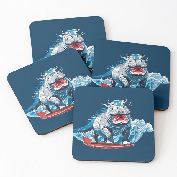 Item preview, hippo surfing designed and sold by ericrautenbach.