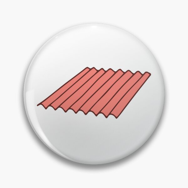 Item preview, Doodle of a metal roof designed and sold by rasagamastore.