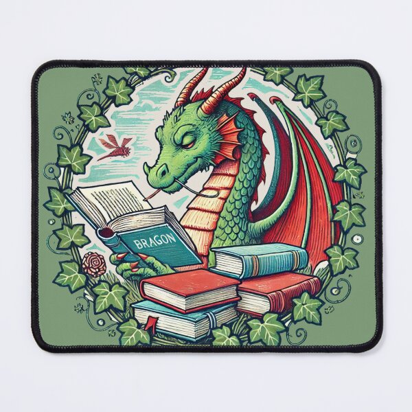 Item preview, Reading Dragon designed and sold by FrictionMaxxing.