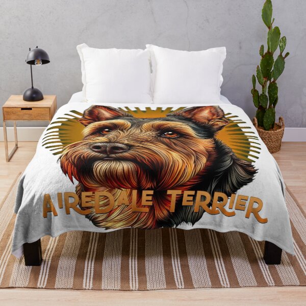 Item preview, Poster Prints T-Shirt Design - Dog Breeds: Airedale Terrier designed and sold by ForeverPrintsOK.