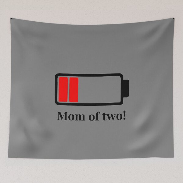 Item preview, Low battery mom of two designed and sold by Jantapa.
