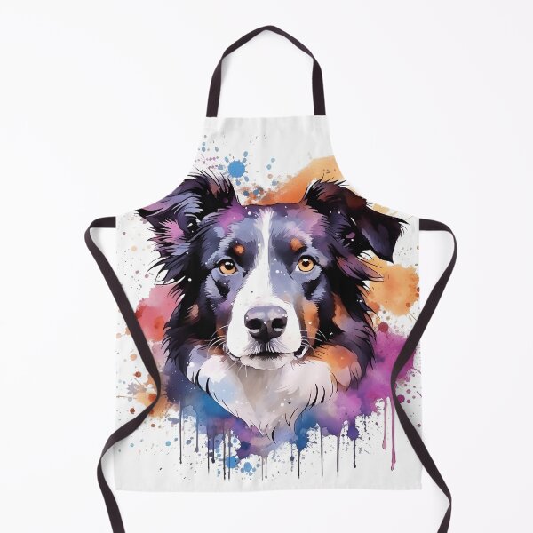 Item preview, Border Collie | Colorful Watercolor Design #4 designed and sold by MatsurexDesigns.