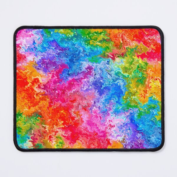 Item preview, Electric Rainbow - Abstract Vibrant waves designed and sold by Fantacaroo Designs.