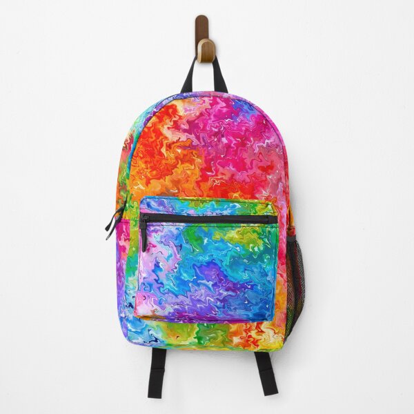 Item preview, Electric Rainbow - Abstract Vibrant waves designed and sold by Fantacaroo Designs.