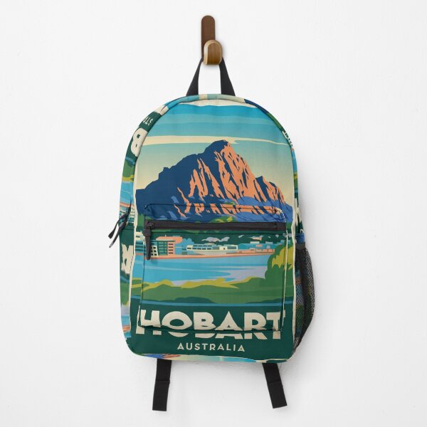 Item preview, Hobart Vintage Travel Poster designed and sold by TravelerRat.
