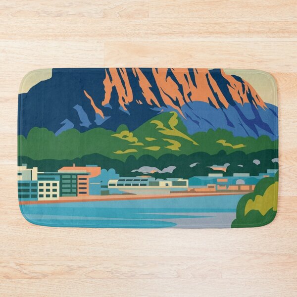 Item preview, Hobart Vintage Travel Poster designed and sold by TravelerRat.
