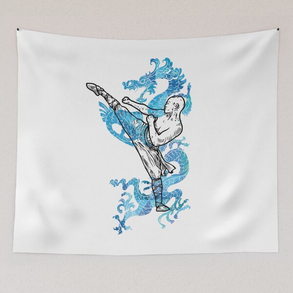 Item preview, Shaolin Monk Dragon Gift Martial Arts Kung Fu Karate designed and sold by MintedFresh.