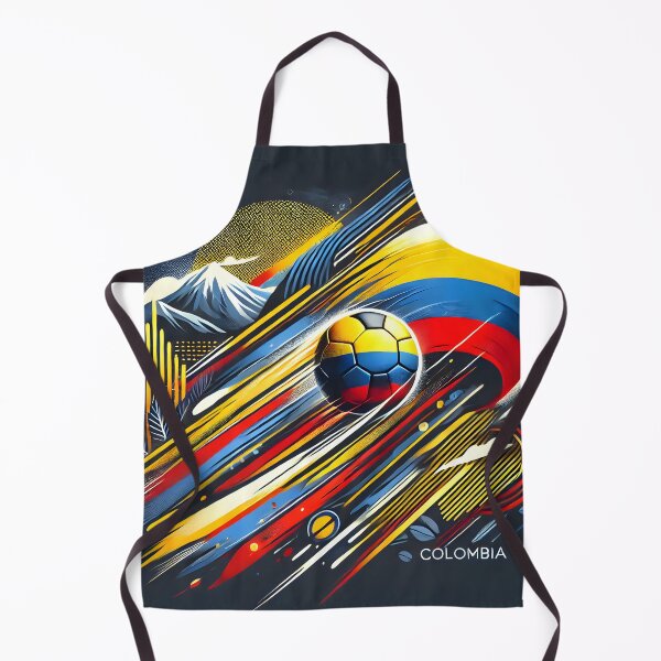 Item preview, Dynamic Colombia Soccer Team Design – Modern Tribute to National Pride and Passion designed and sold by colombiamerica.