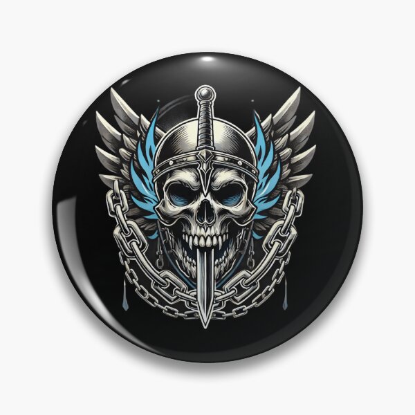Item preview, Winged Sword Gothic Skull designed and sold by lifestylegate.