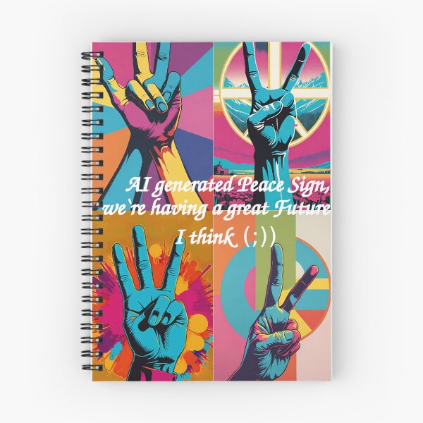 Item preview, AI generated Peace Sign designed and sold by JustStraight.