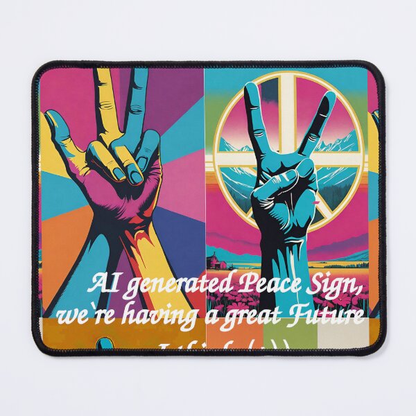 Item preview, AI generated Peace Sign designed and sold by JustStraight.