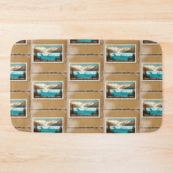 Item preview,  Kenai Fjords National Park Postcard Vintage Retro Travel designed and sold by TravelPostcardGems.