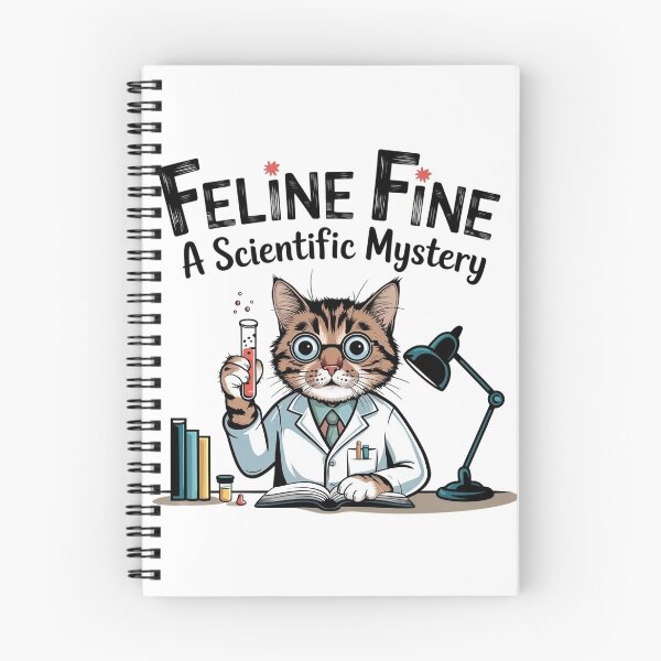 Item preview, Feline Fine: A Scientific Mystery designed and sold by Situstshirts.