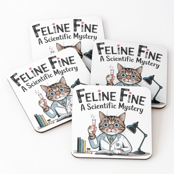 Item preview, Feline Fine: A Scientific Mystery designed and sold by Situstshirts.