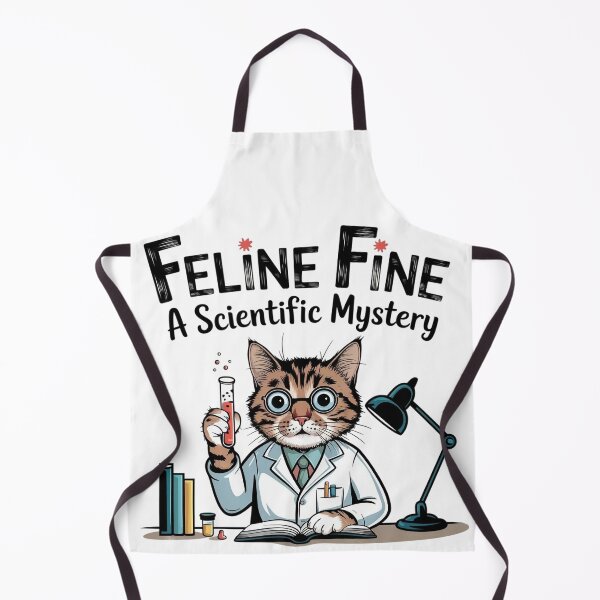 Item preview, Feline Fine: A Scientific Mystery designed and sold by Situstshirts.