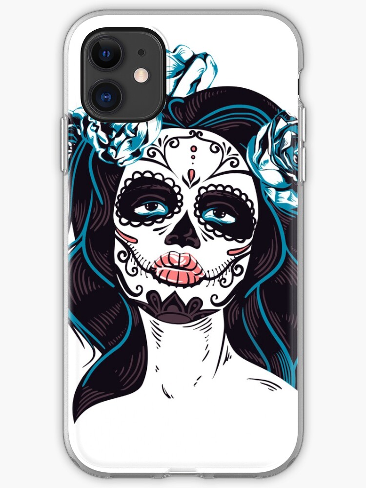 Dia de Los Muertos Skeleton Musicans iPhone 11 case Dia de Los Muertos Skeleton Musicans iPhone 11 case