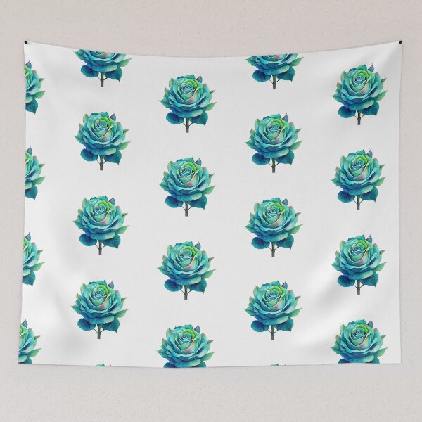 Item preview, Green Rose Watercolour Effect designed and sold by SoniyaArt !.