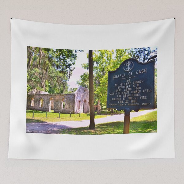 Item preview, Chapel Of Ease Historical Sign designed and sold by LisaWootenPhoto.