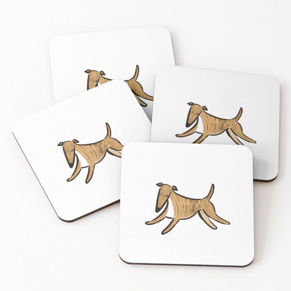 Item preview, Happy Hound (Brindle) designed and sold by Tessa Draws Stoof.