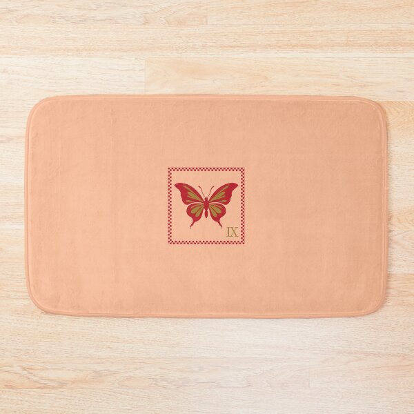 Item preview, Irresistible Butterfly | Cherry Red & Peach Fuzz designed and sold by Divine Design.