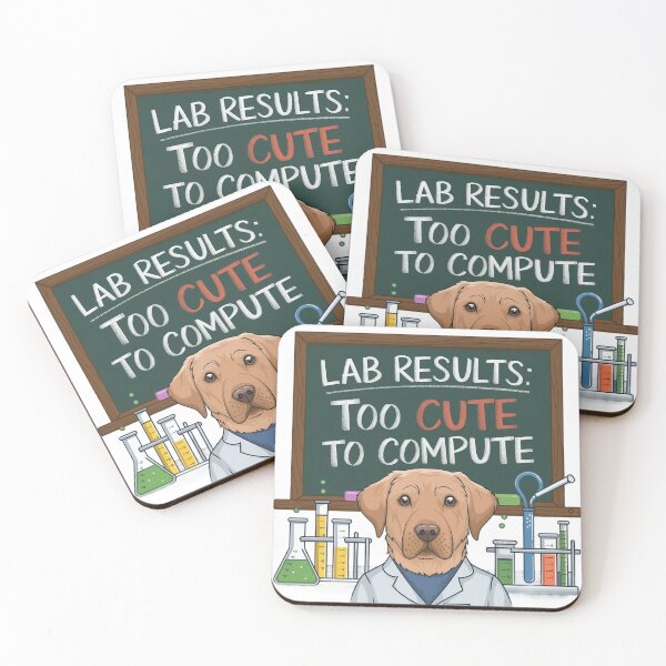 Item preview, Lab Results: Too Cute to Compute designed and sold by Situstshirts.
