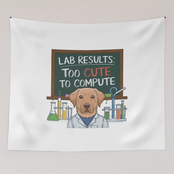 Item preview, Lab Results: Too Cute to Compute designed and sold by Situstshirts.