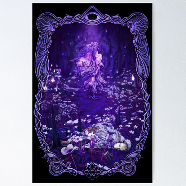 Item preview, Garden of Deep Purple designed and sold by GlamorousUnwell.