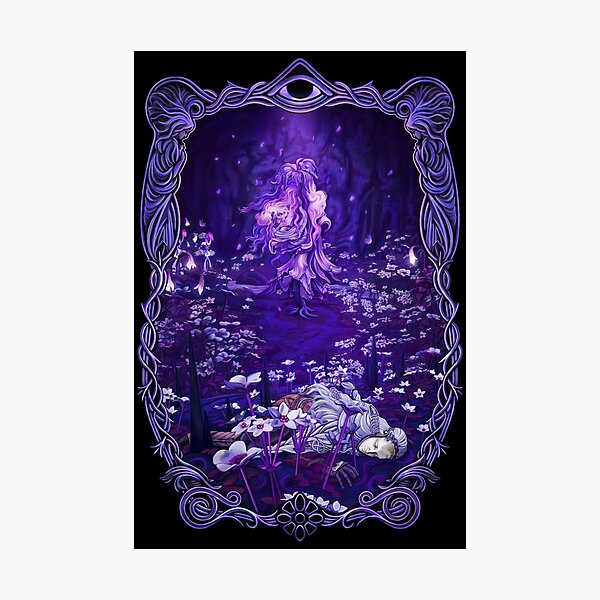 Item preview, Garden of Deep Purple designed and sold by GlamorousUnwell.