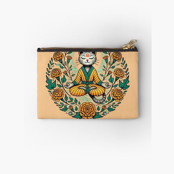 Item preview, Meditating Cat designed and sold by FrictionMaxxing.