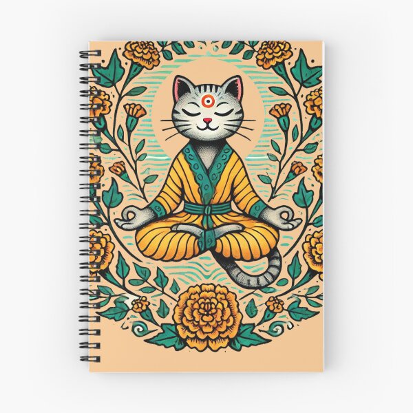 Item preview, Meditating Cat designed and sold by FrictionMaxxing.