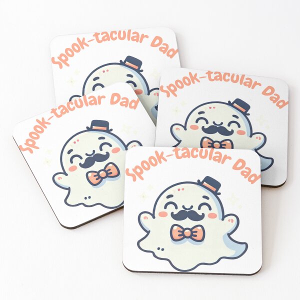 Item preview, Spook-tacular Dad Cute Ghost Design designed and sold by sadman73.