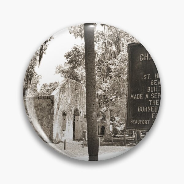 Item preview, Chapel Of Ease Historical Sign Black And White designed and sold by LisaWootenPhoto.