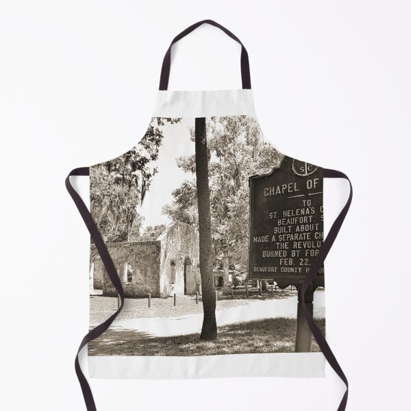 Item preview, Chapel Of Ease Historical Sign Black And White designed and sold by LisaWootenPhoto.