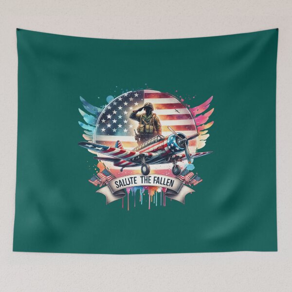 Item preview, Salute the Fallen – Honoring Our Heroes designed and sold by artedigital99.