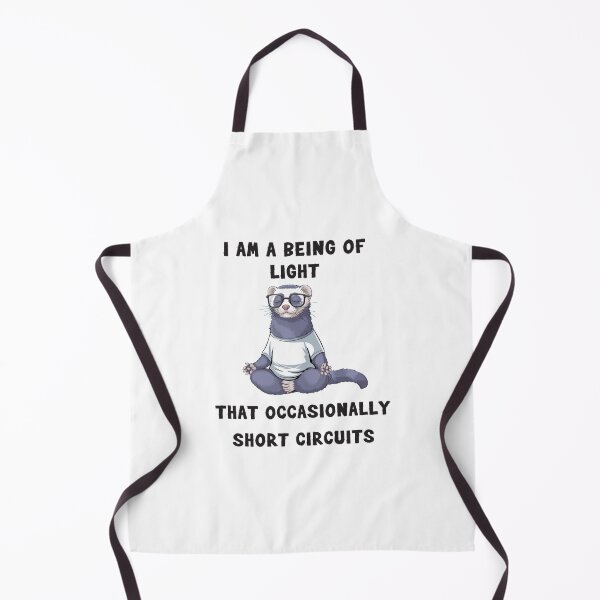 Item preview, Copy of Sarcastic Ferret in a Yoga Pose designed and sold by StyleFused.