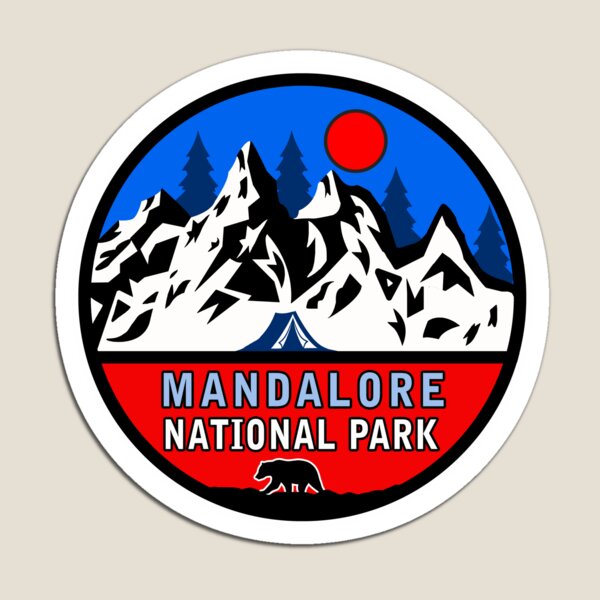 Vista previa del artículo con la obra «Parque Nacional Mandalore», diseñado y vendido por Nature-Book.