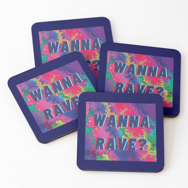 Item preview, Wanna Rave? Trippy Design designed and sold by MikaMuisika.