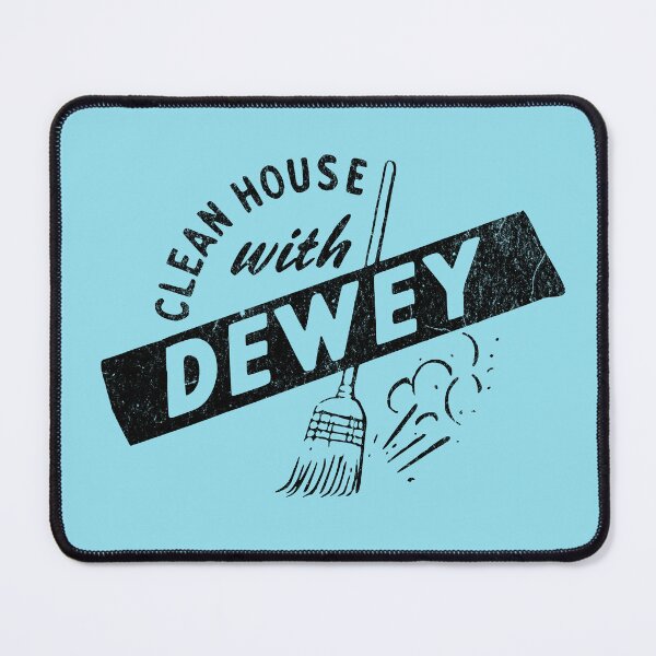 Item preview, US Political History Campaign Button Clean House with Dewey designed and sold by chrisrivait.