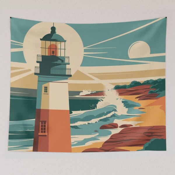 Item preview, Newcastle Vintage Travel Poster designed and sold by TravelerRat.