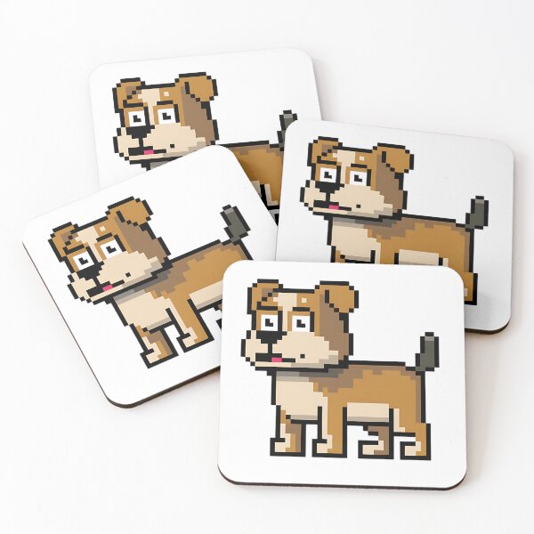 Item preview, 8 Bit Dog designed and sold by Very Good Tees.