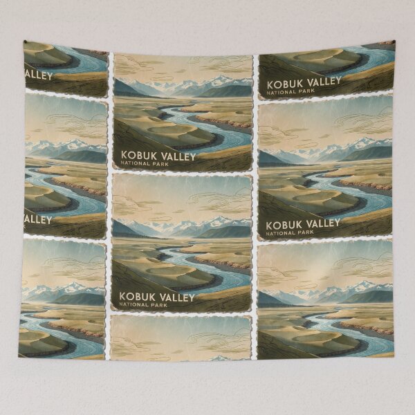 Item preview, Kobuk Valley National Park Postcard Vintage Retro Travel designed and sold by TravelPostcardGems.