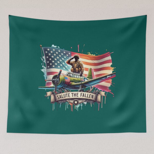 Item preview, Honoring the Brave – Salute the Fallen designed and sold by artedigital99.