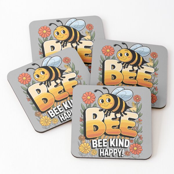 Item preview, Bee kind happy - Happiness overflowing - Blissfully satisfied - Happiness unchained - Overflowing bliss designed and sold by JansenGS.