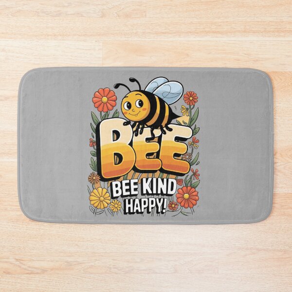Item preview, Bee kind happy - Happiness overflowing - Blissfully satisfied - Happiness unchained - Overflowing bliss designed and sold by JansenGS.