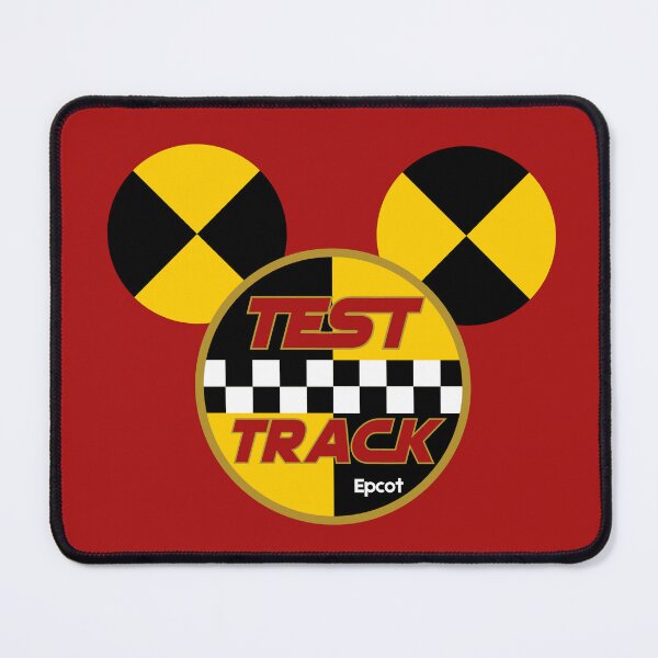 Item preview, Retro Test Track mouse pin designed and sold by YonderAndBeyond.