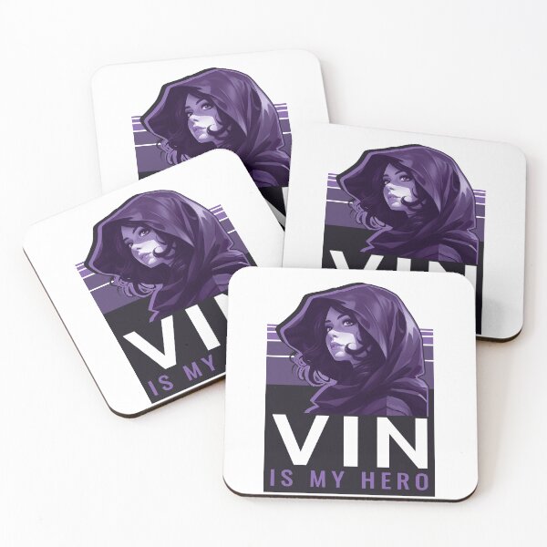 Item preview, Vin is my Hero - Mistborn Fan Art designed and sold by agustindesigner.